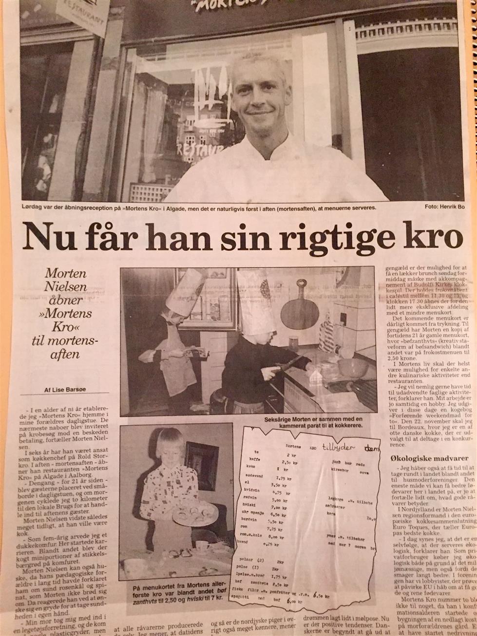 MORTENS AFTEN Onsdag den 10/11 fra kl 18.00